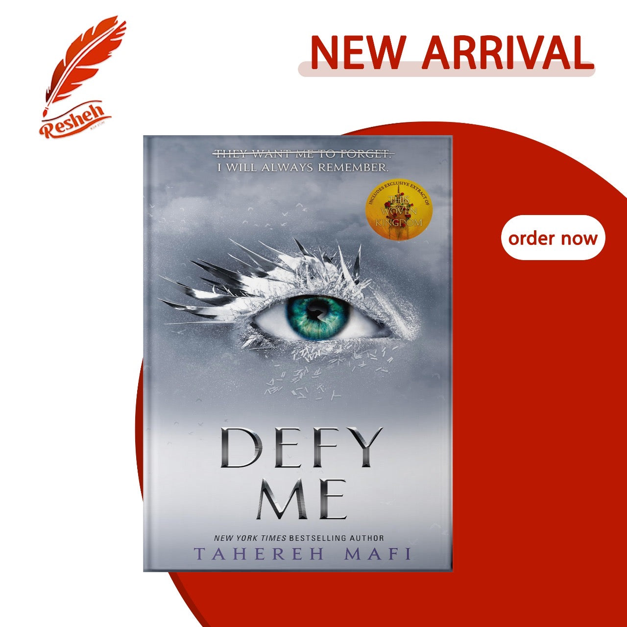 Defy Me (original)
Tahereh Mafi