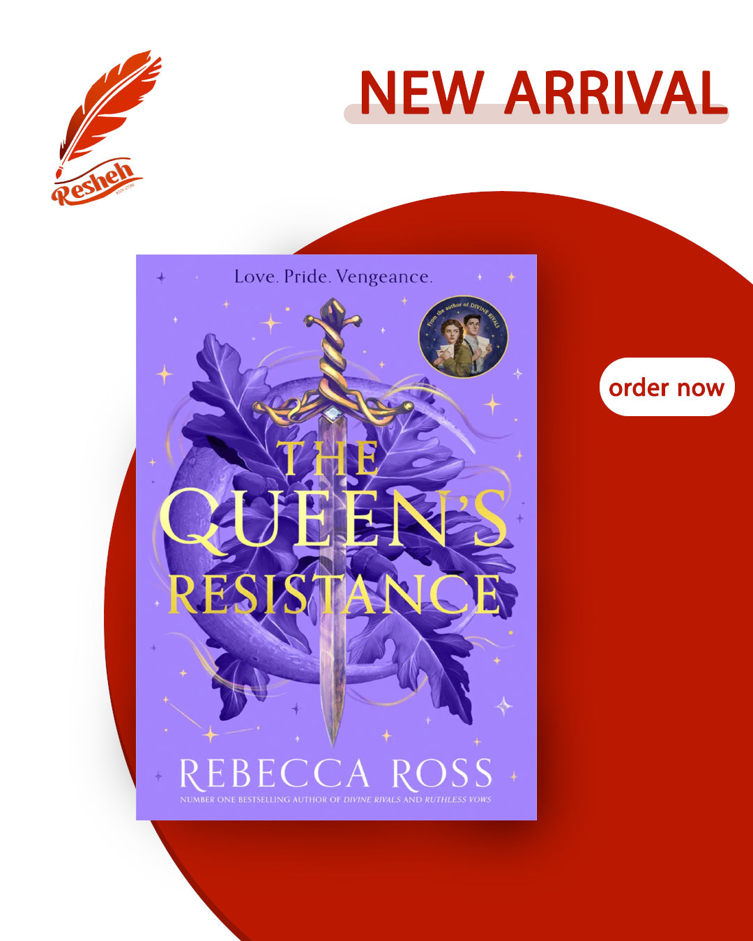 The Queen's Rising #2
The Queen's Resistance (original)
Rebecca Ross