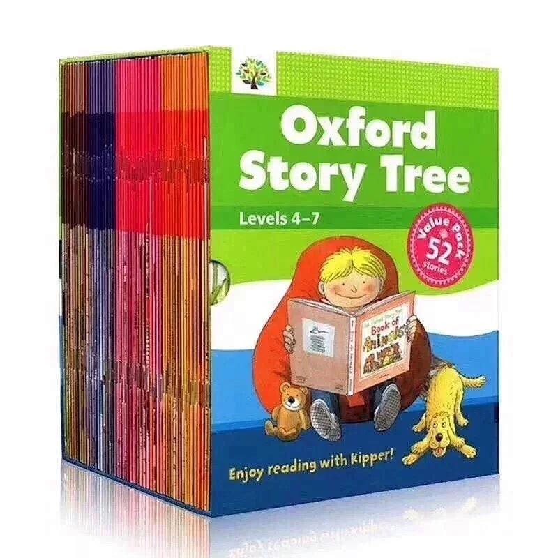 Oxford Story Tree 4-7 レベル　52冊 OXFORD STORY TREE LEVEL 4-7 BOX SET 52 BOOKS – Resheh bookstore