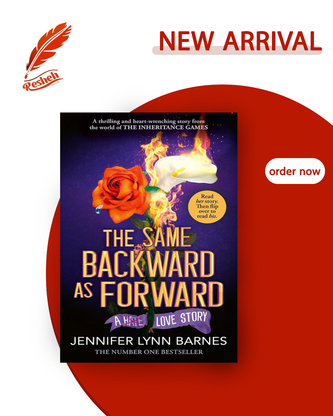 The Inheritance Games #0
The Same Backward as Forward (original)
Jennifer Lynn Barnes