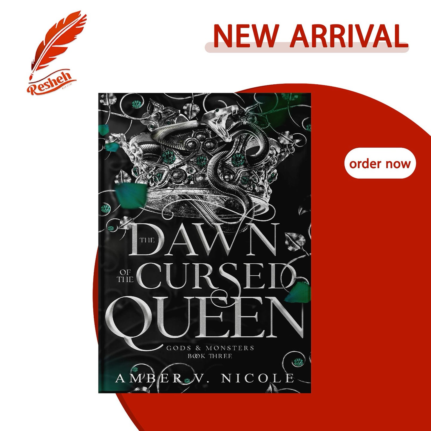 Gods & Monsters #3
The Dawn of the Cursed Queen (original)
Amber V. Nicole