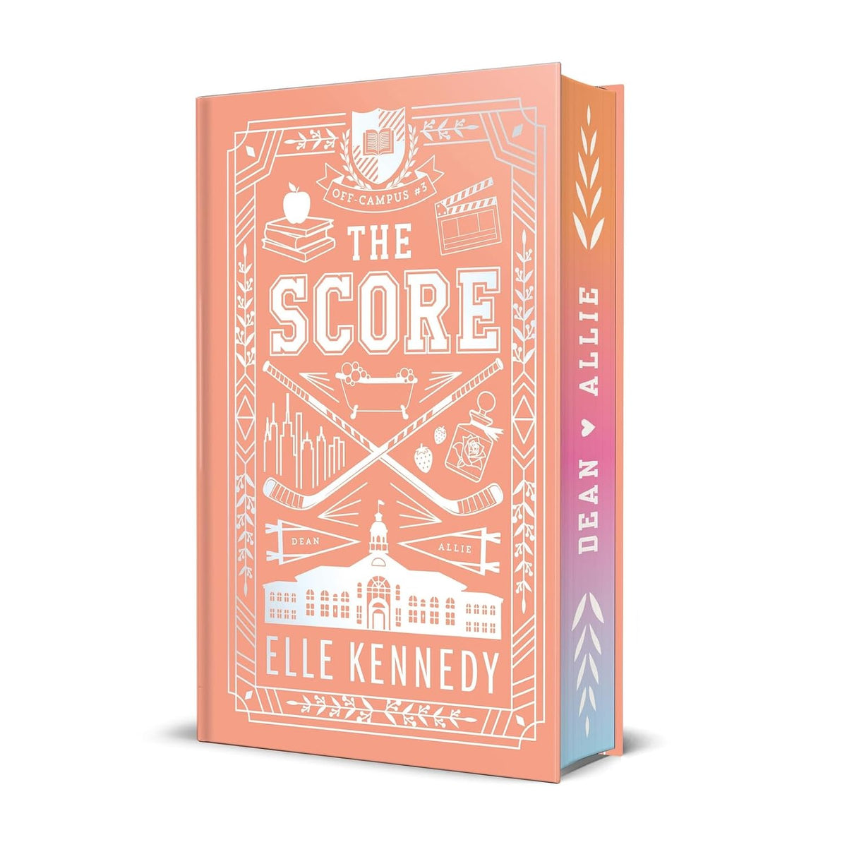 Off-Campus #3 The Score (hardcover limited edition) Elle Kennedy cover