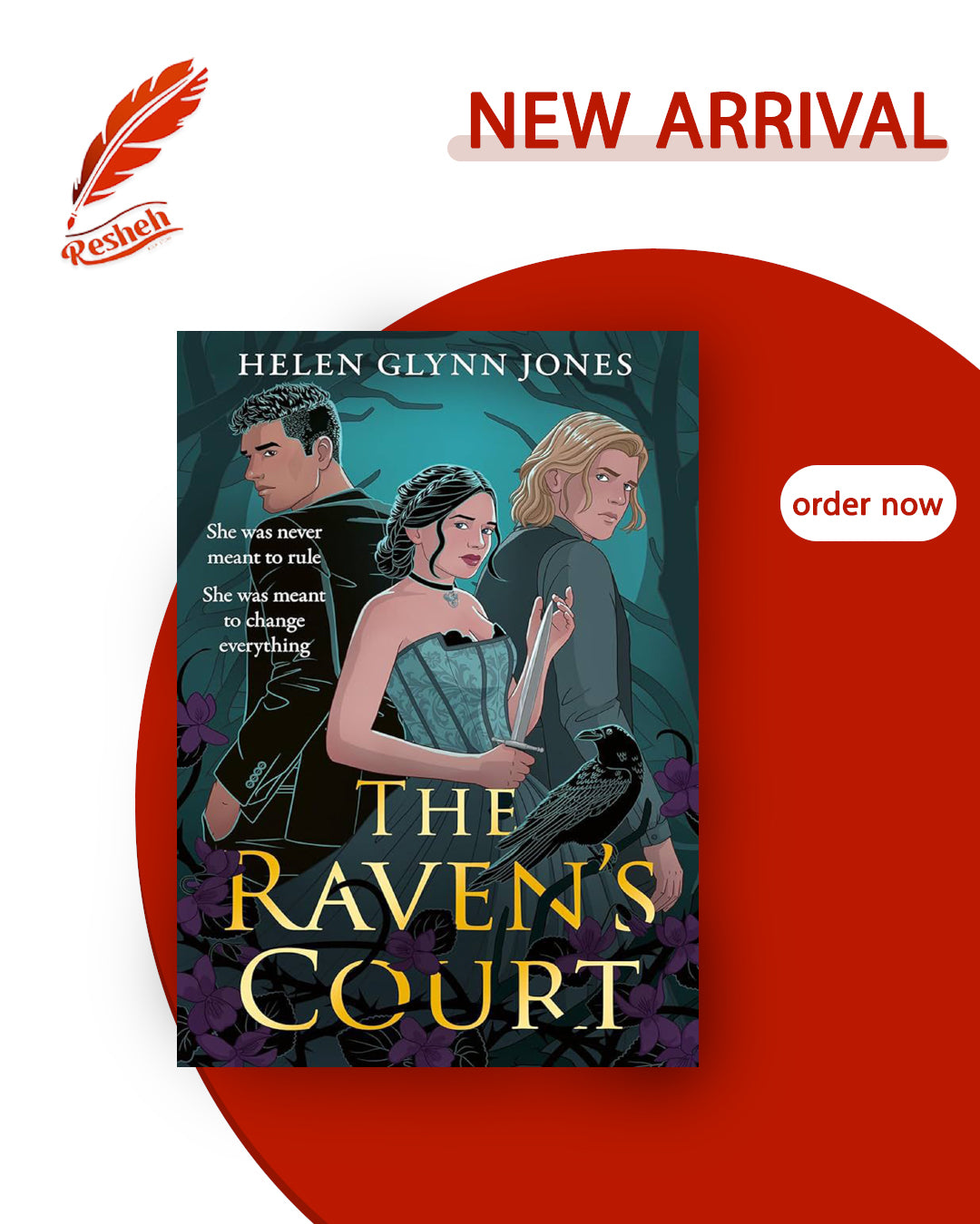The Ravens #2
The Raven’s Court (original)
Helen Glynn Jones