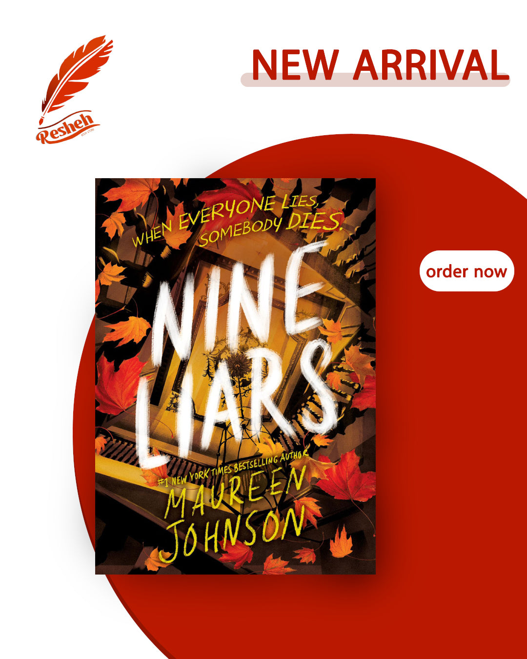 Truly Devious #5
Nine Liars (original)
Maureen Johnson