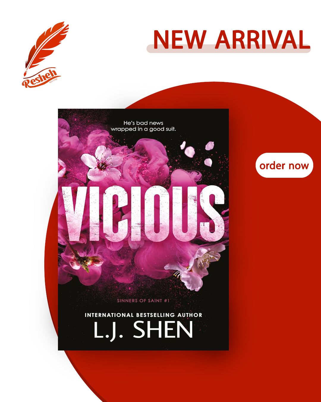 Sinners of Saint #1
Vicious (original)
L.J. Shen