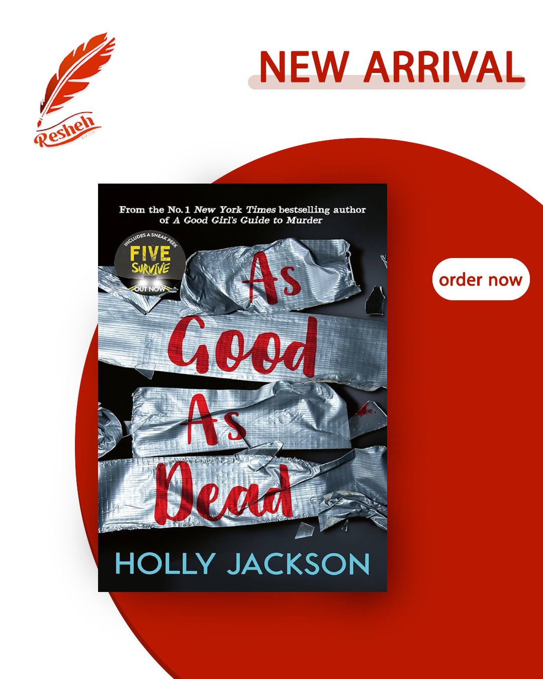 A Good Girl's Guide to Murder #3
As Good As Dead (original)
Holly Jackson