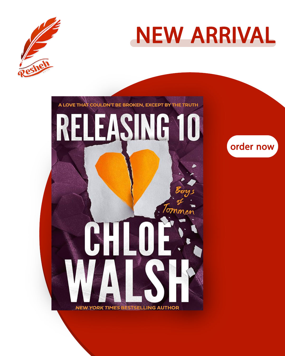 Boys of Tommen #6
Releasing 10 (original )
Chloe Walsh