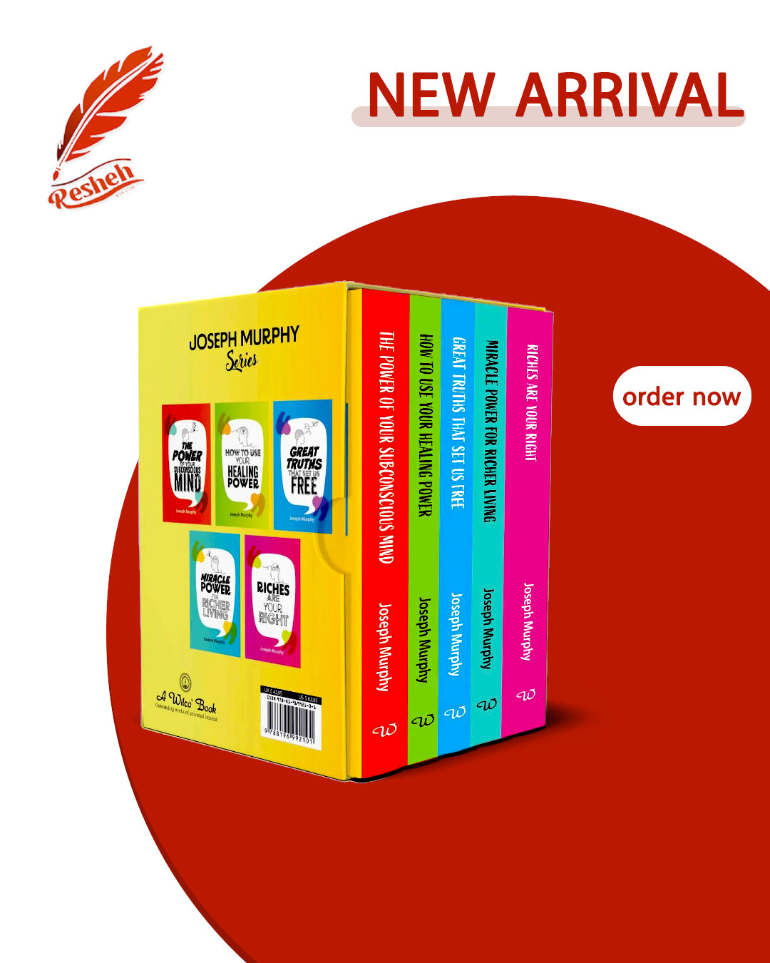 Joseph Murphy Series 5 Books Collection BoxSet (original)