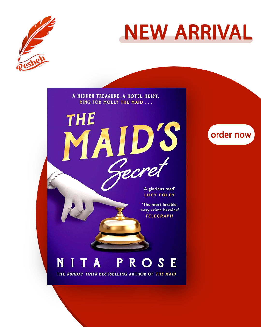 Molly the Maid #3
The Maid's Secret (original)
Nita Prose