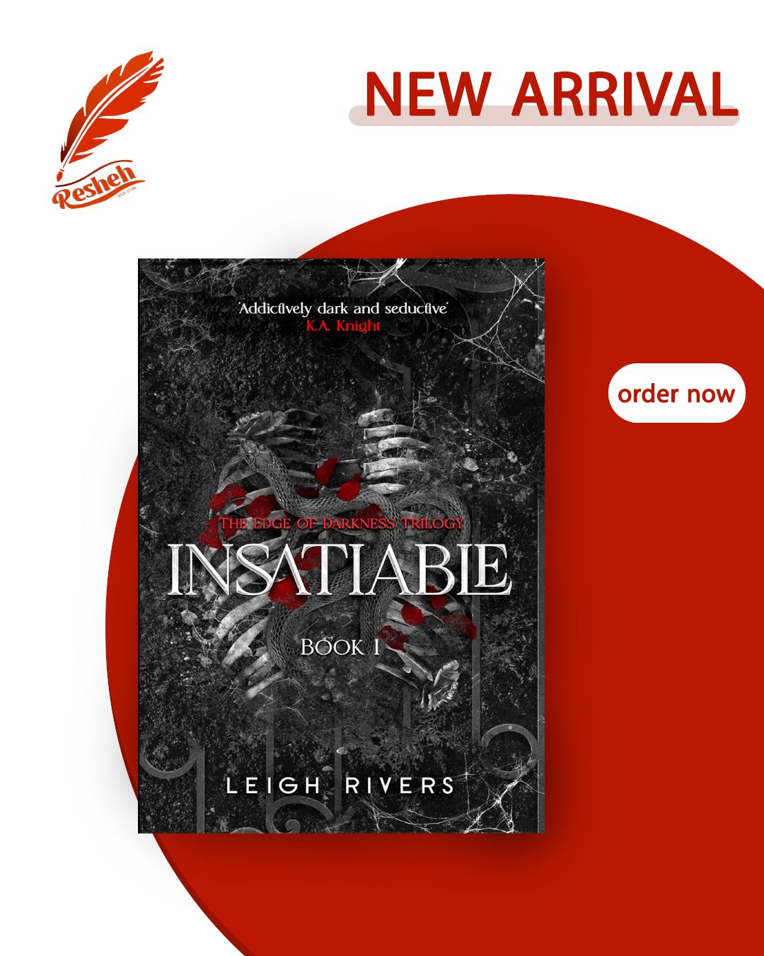 The Edge of Darkness Trilogy #1
Insatiable (original)
Leigh Rivers