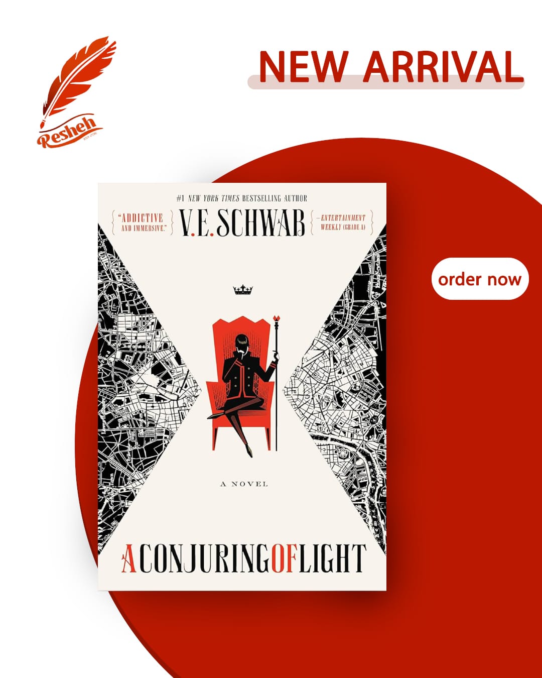 Shades of Magic #3
A Conjuring of Light
V.E. Schwab
Victoria Schwab(hardcover)