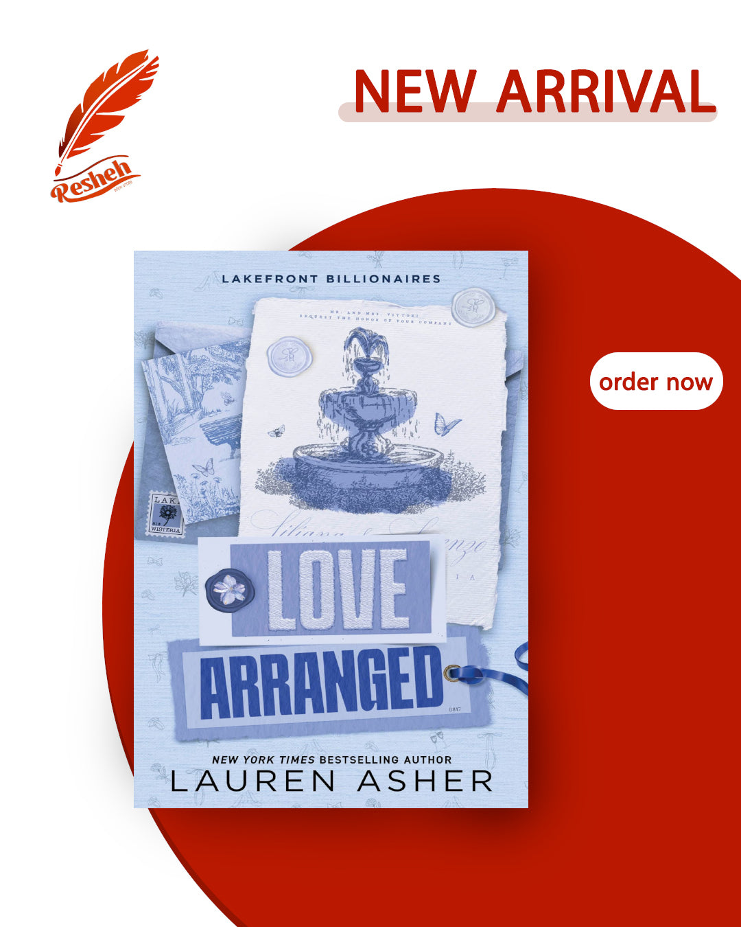 Lakefront Billionaires #3
Love Arranged (original)
Lauren Asher