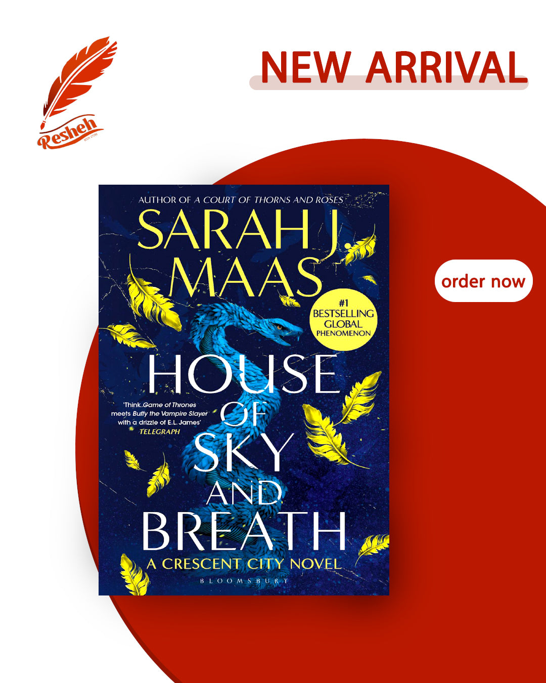 Crescent City #2
House of Sky and Breath (original)
Sarah J. Maas