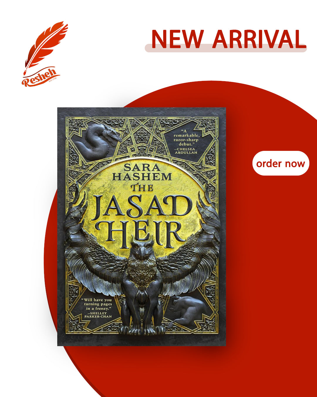 The Scorched Throne #1
The Jasad Heir
Sara Hashem