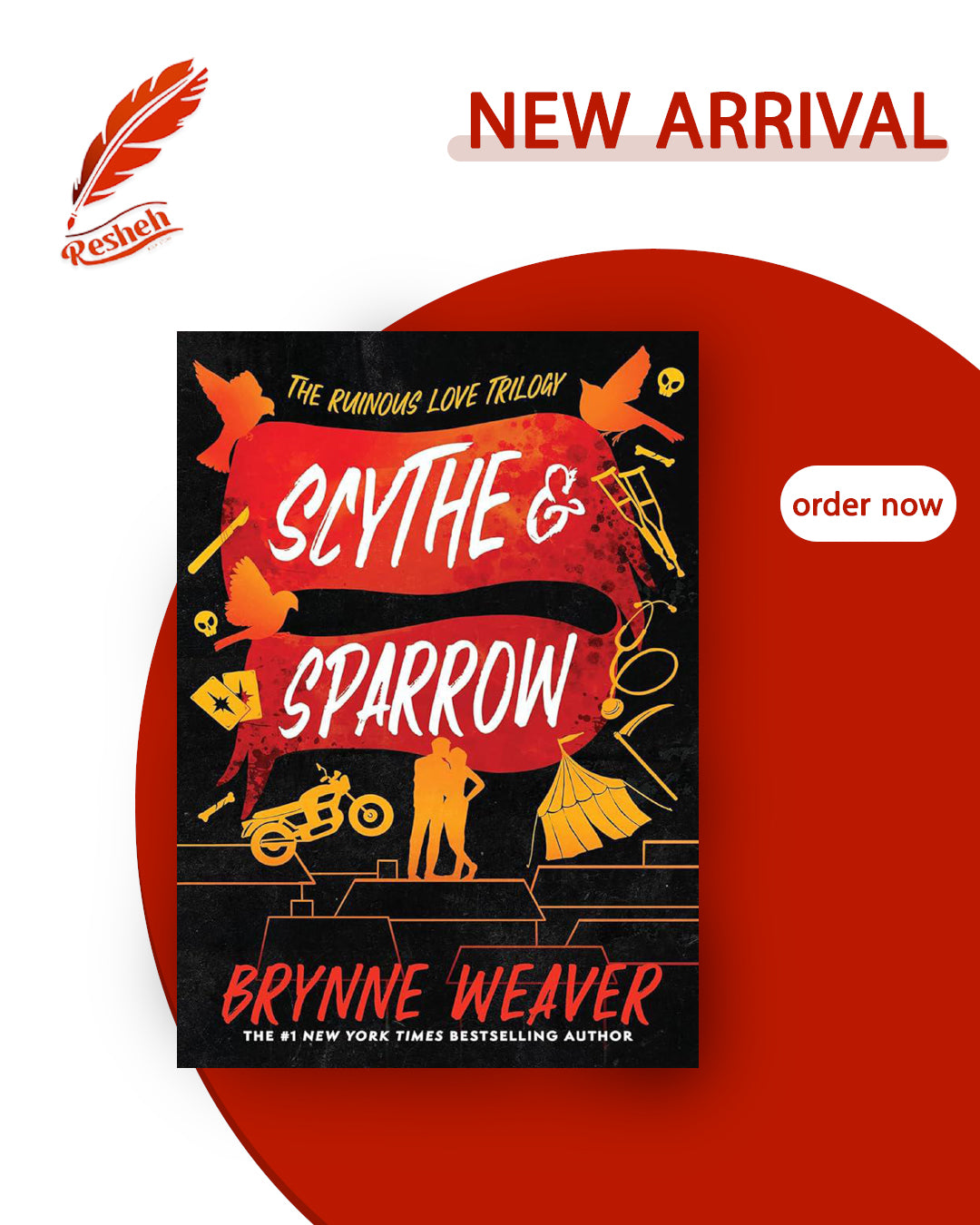 The Ruinous Love Trilogy #3
Scythe & Sparrow (original)
Brynne Weaver