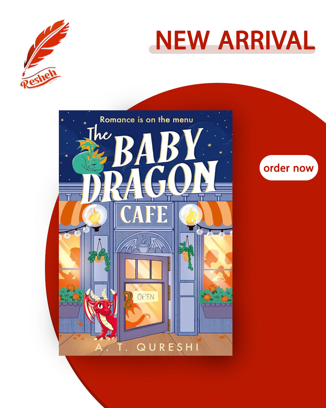 The Baby Dragon #1
The Baby Dragon Café (original)
Aamna Qureshi