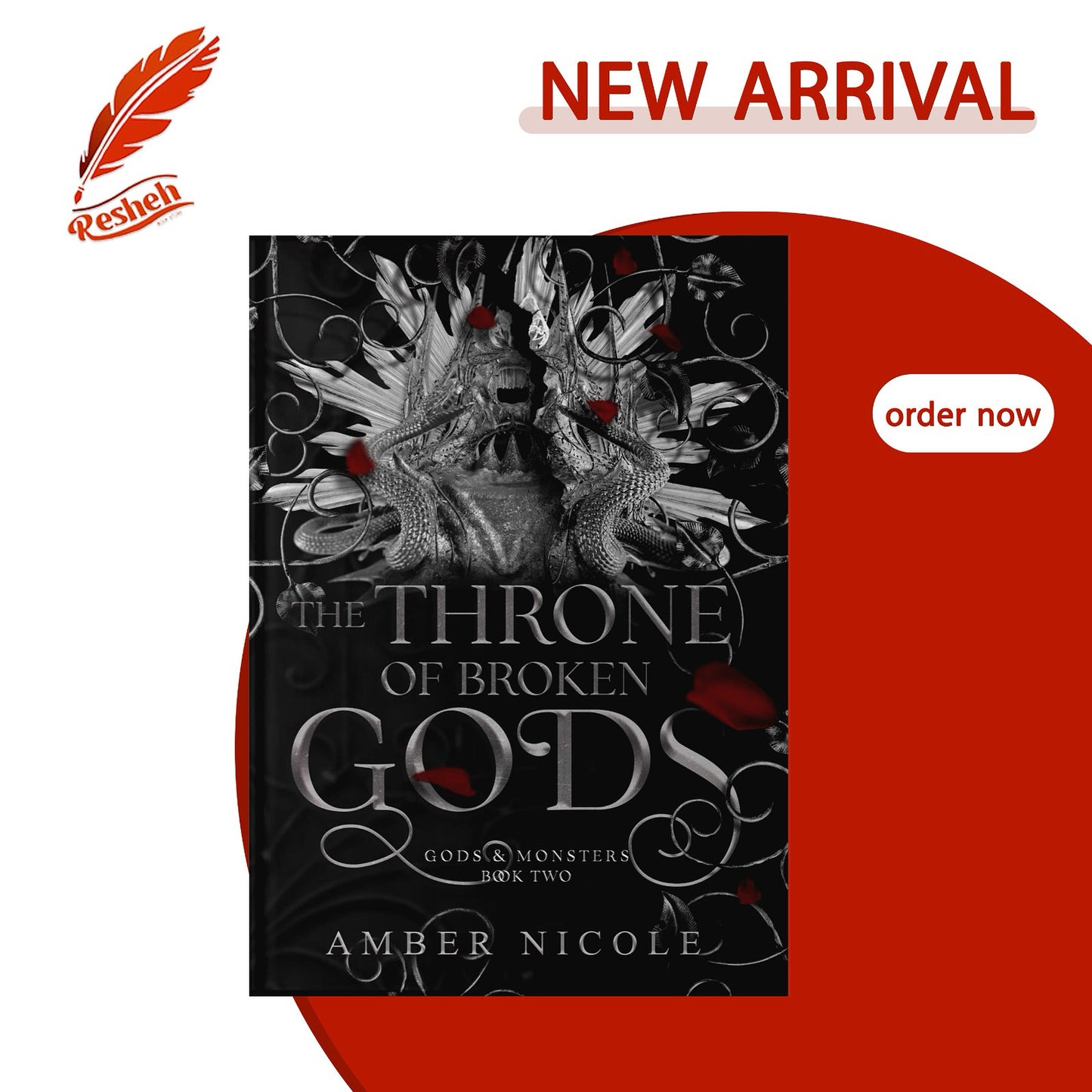 Gods & Monsters #2
The Throne of Broken Gods
Amber V. Nicole