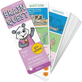 Brain Quest Pre School Ages 4-5
