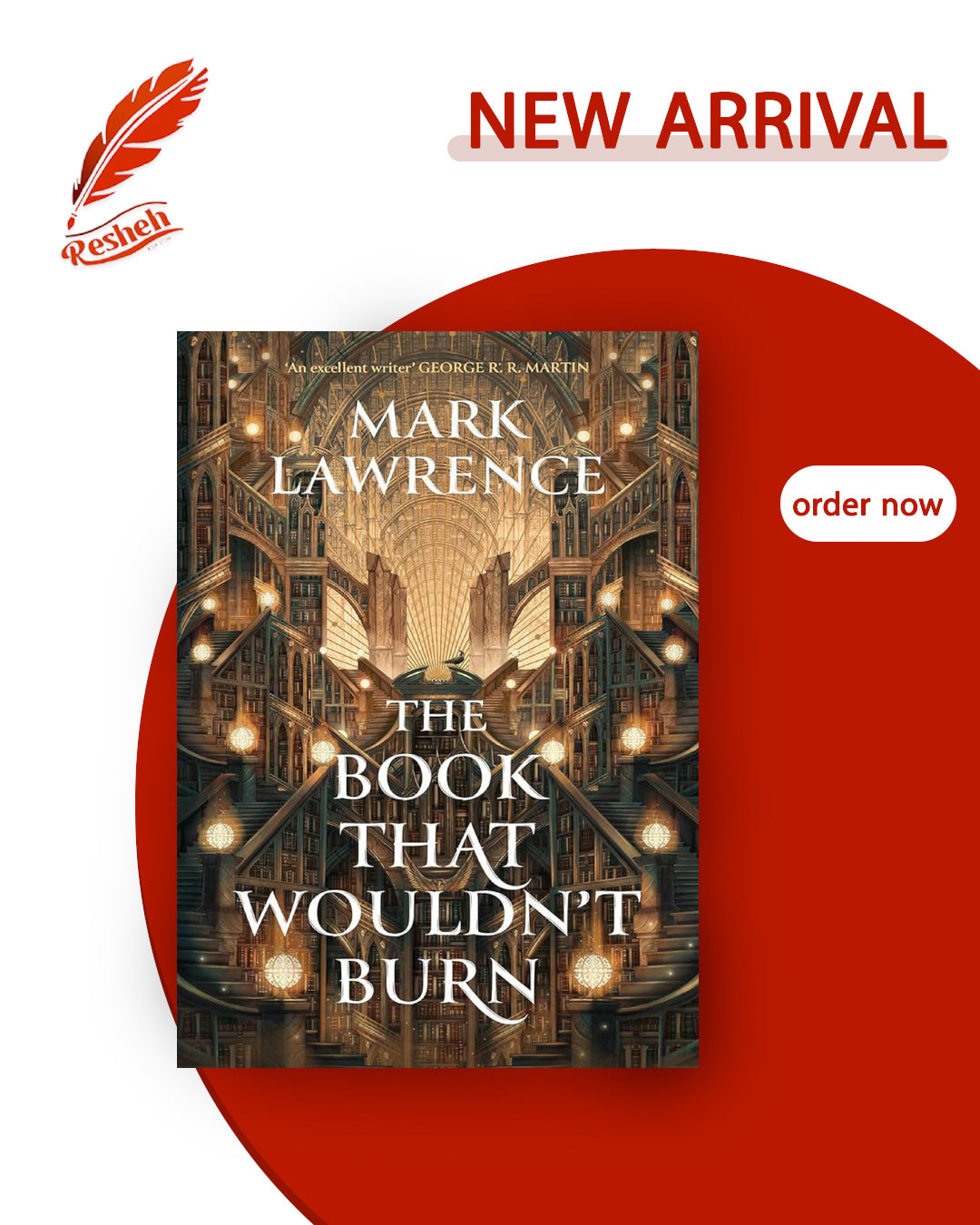 The Library Trilogy #1
The Book That Wouldn’t Burn (original)
Mark Lawrence