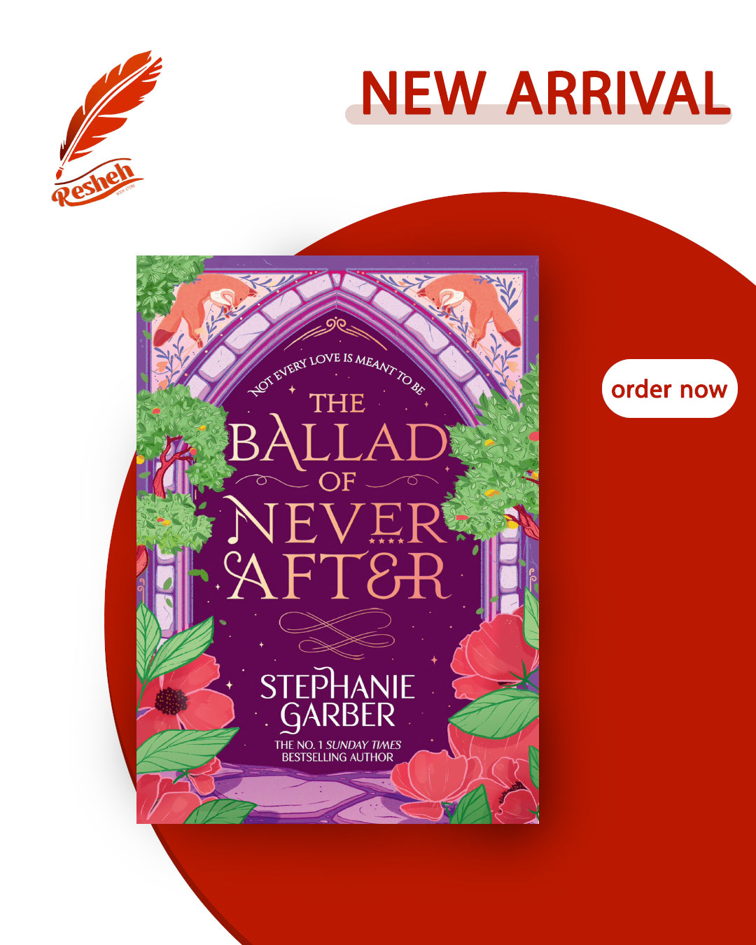 Once Upon a Broken Heart #2
The Ballad of Never After (original)
Stephanie Garber