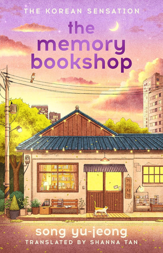 The Memory Bookshop (hardcover ) Song Yu-jeong cover