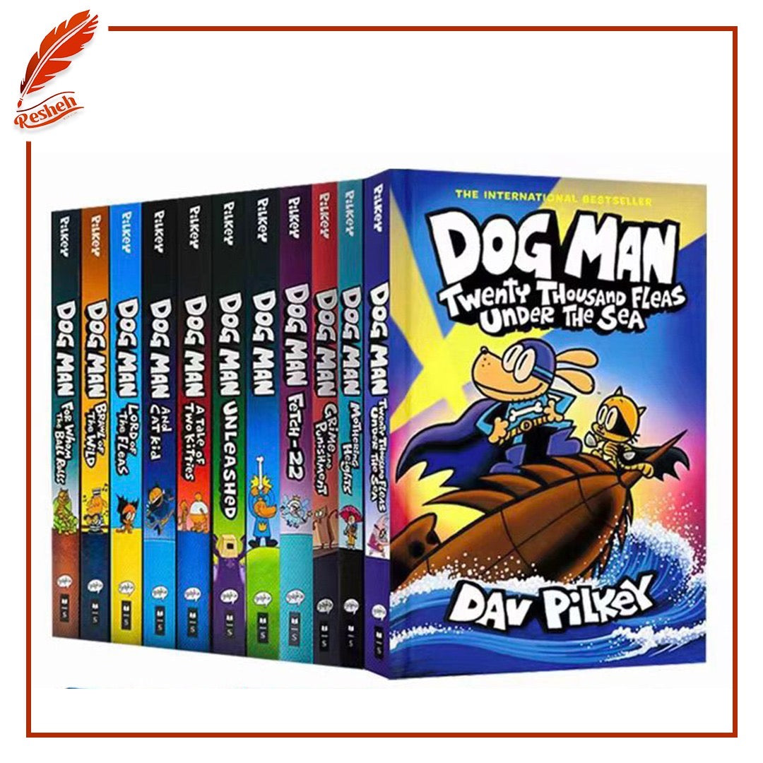 Dog Man Series 1-15 Books Collection Set