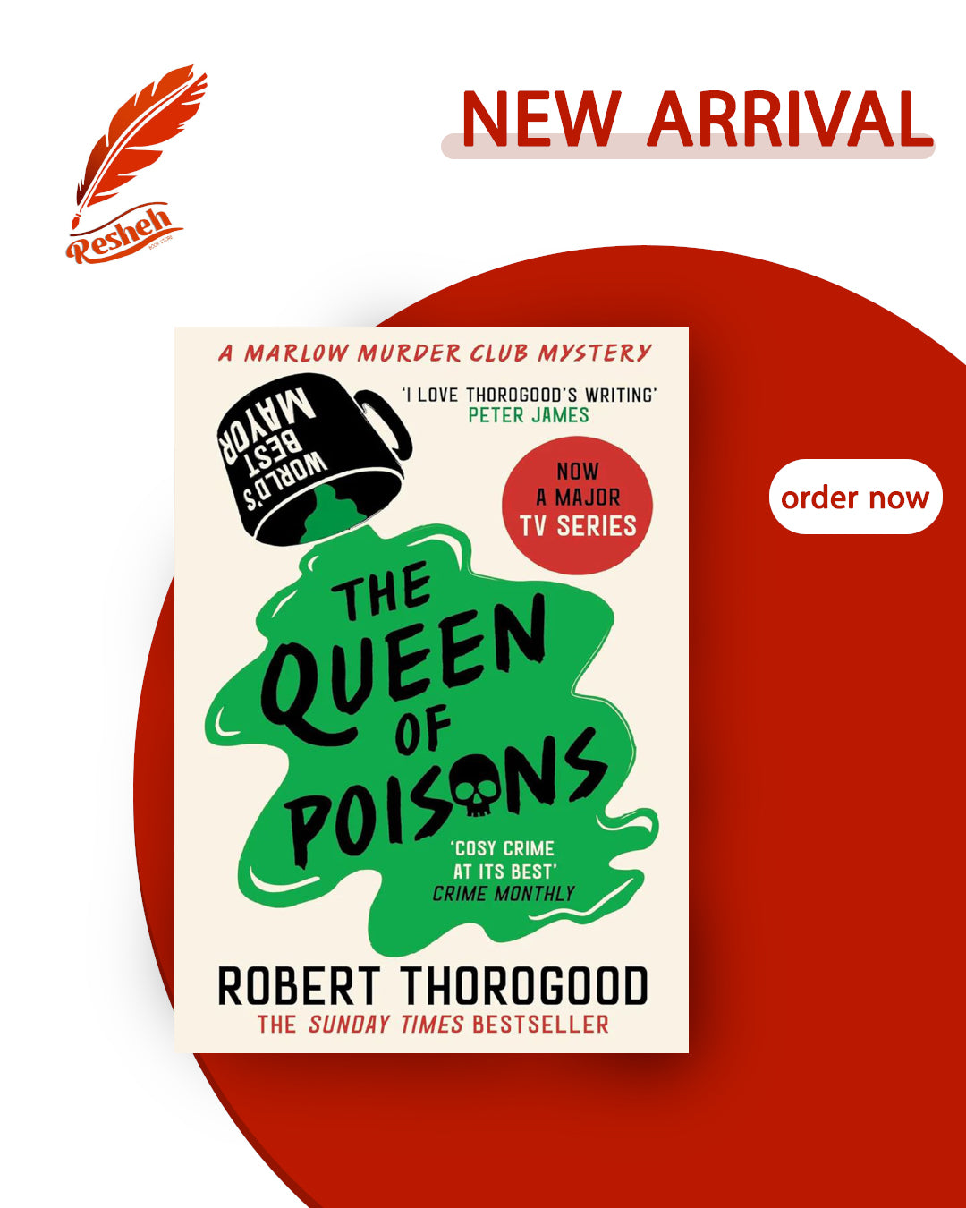 The Marlow Murder Club #3
The Queen of Poisons (original)
Robert Thorogood