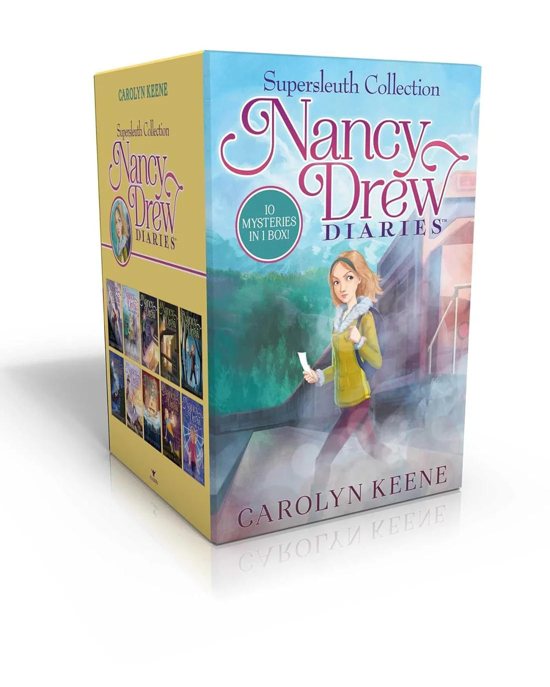 Nancy Drew Diaries Anniversary Collection 10 Books Set by Carolyn Keene