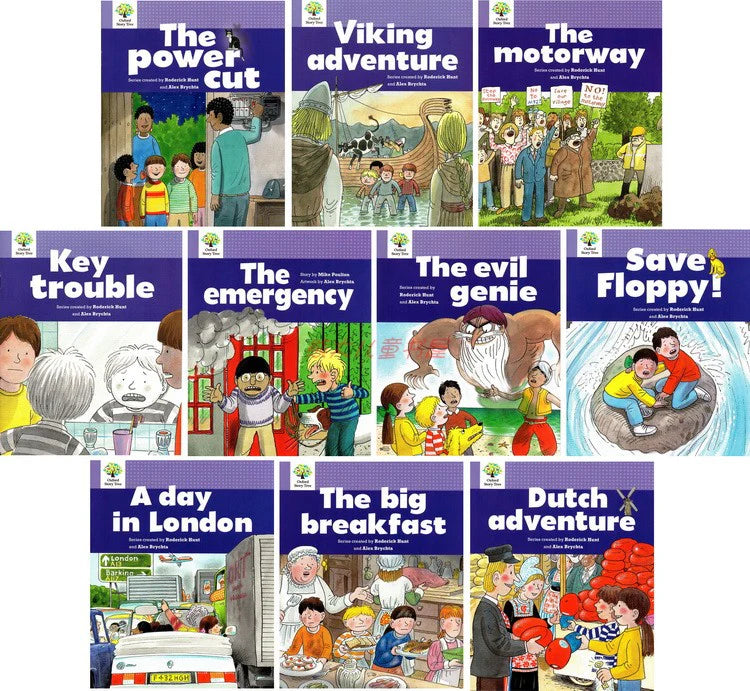 OXFORD STORY TREE LEVEL 4-7 BOX SET 52 BOOKS