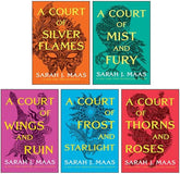 A Court Of Thorns And Roses series by Sarah J. Maas