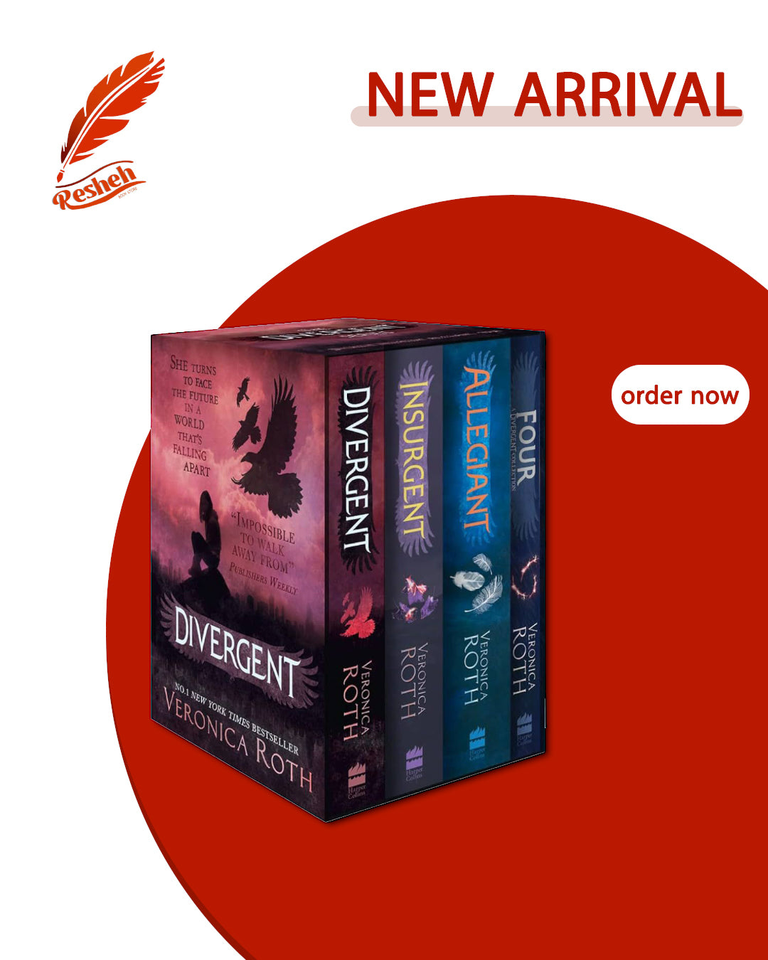 Divergent 0.1-3 boxset 
Veronica Roth