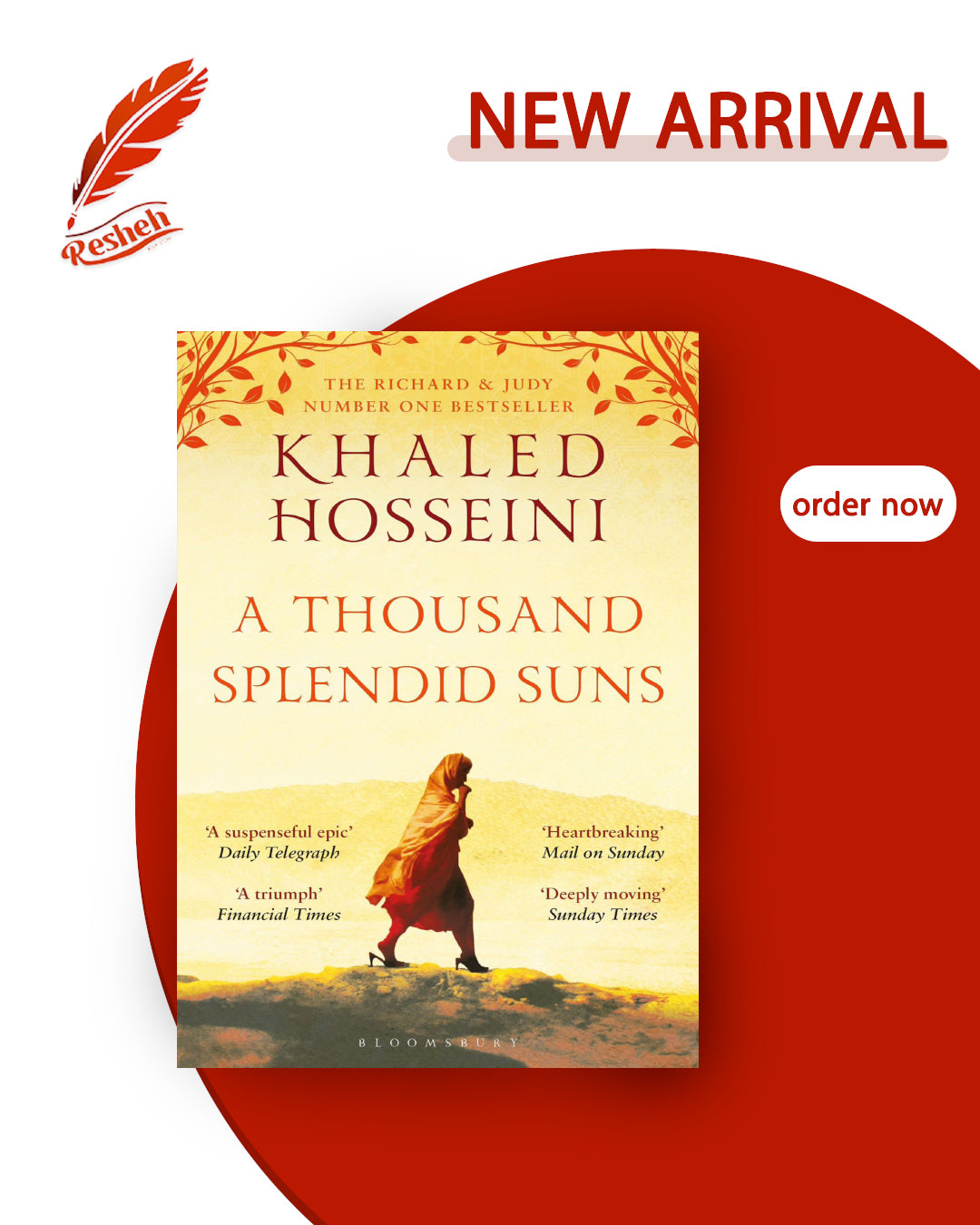 A Thousand Splendid Suns (original)
Khaled Hosseini