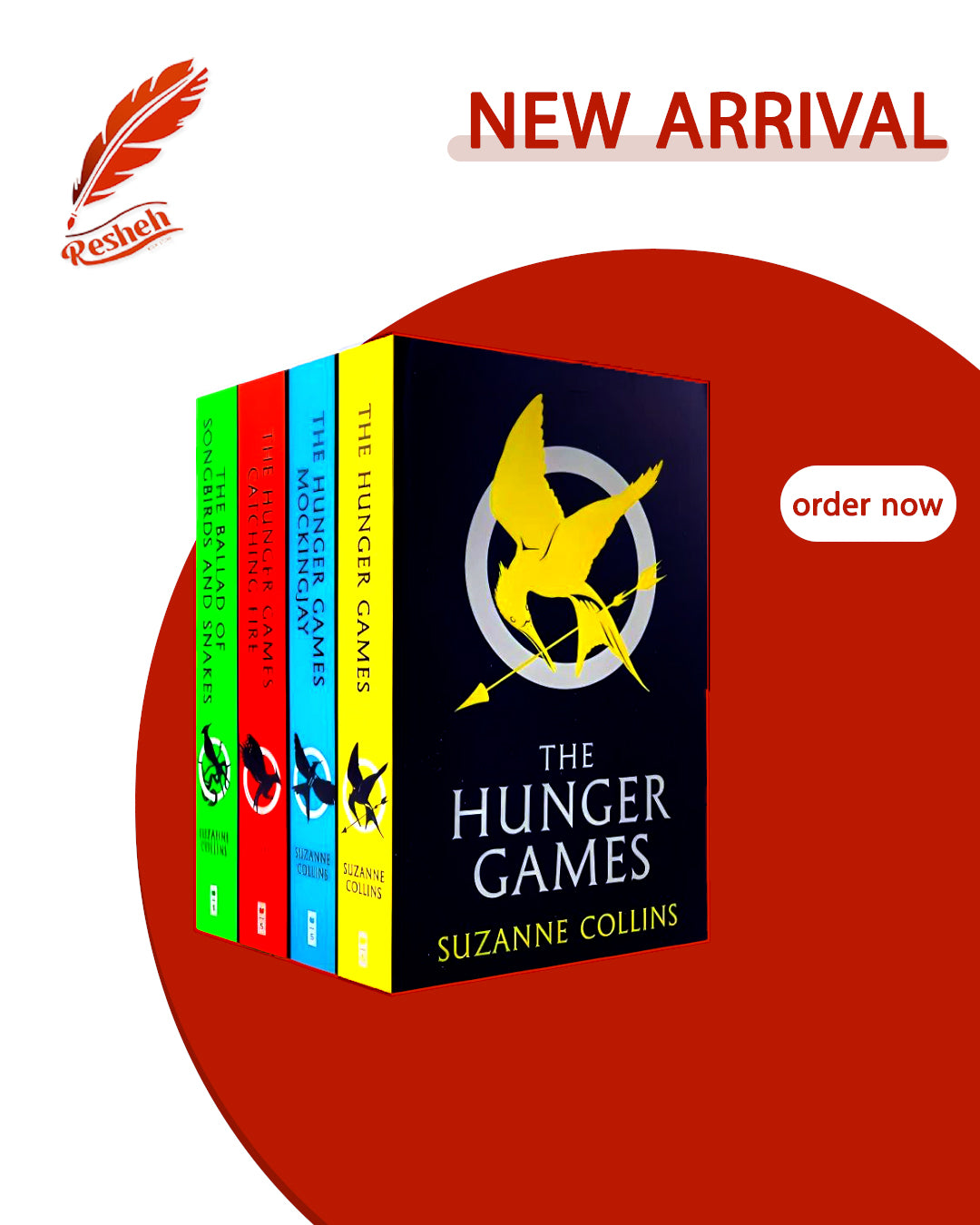 The Hunger Games 4 Book Paperback Box Set (original)