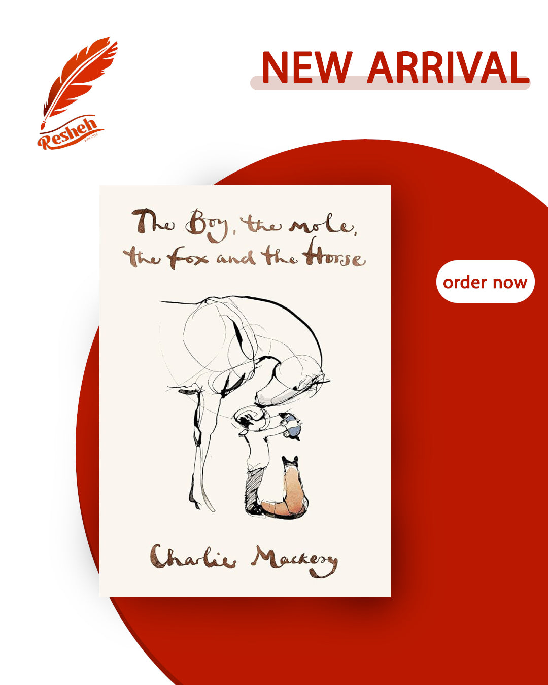 The Boy, the Mole, the Fox, the Horse and the Storm
The Boy, the Mole, the Fox and the Horse(original)
Charlie Mackesy