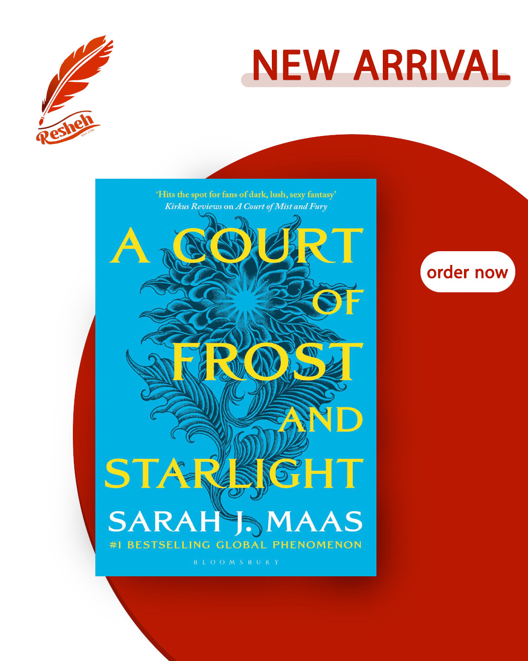 A Court of Thorns and Roses #4
A Court of Frost and Starlight (original)
Sarah J. Maas