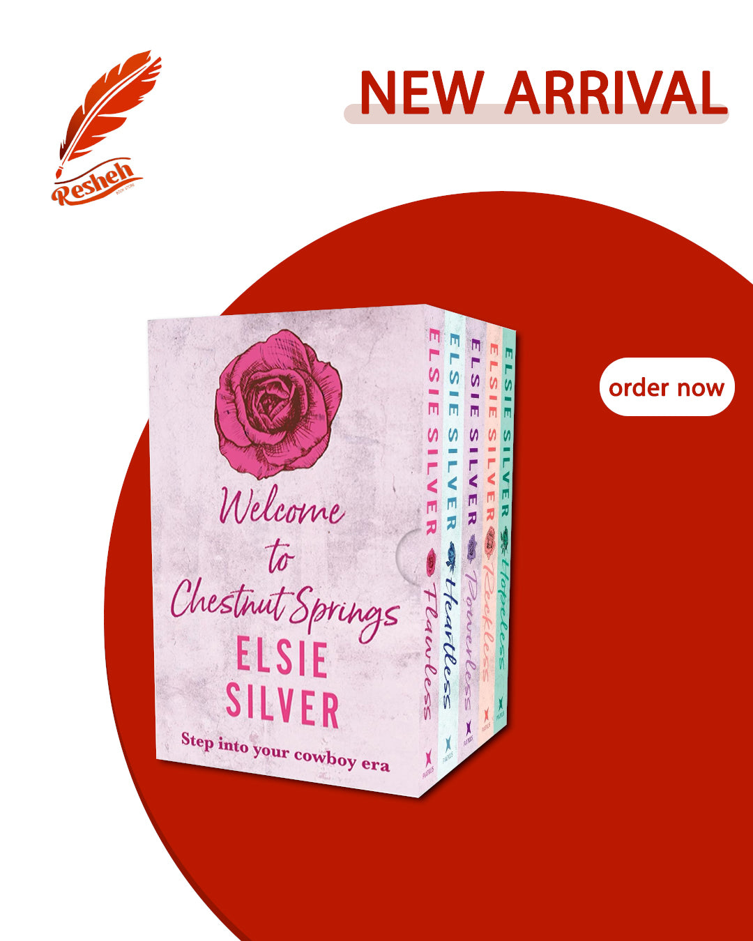 Chestnut Springs #1-5
Chestnut Springs Series 1-5 boxset
Elsie Silver