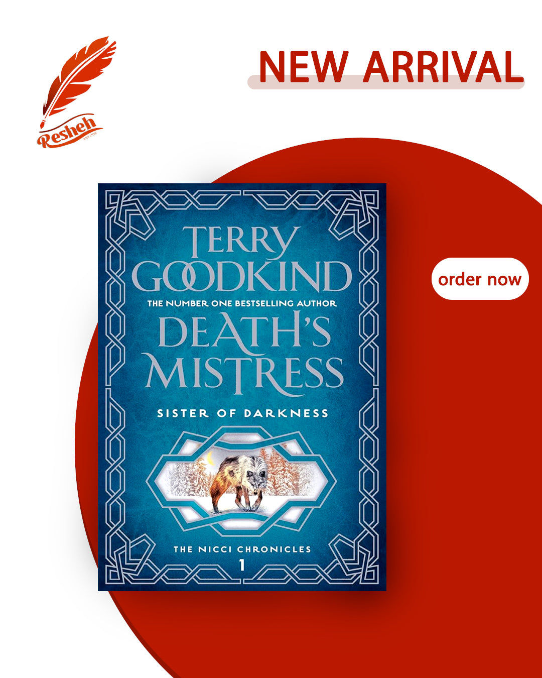 Sister of Darkness: The Nicci Chronicles #1
Death's Mistress(original)
Terry Goodkind