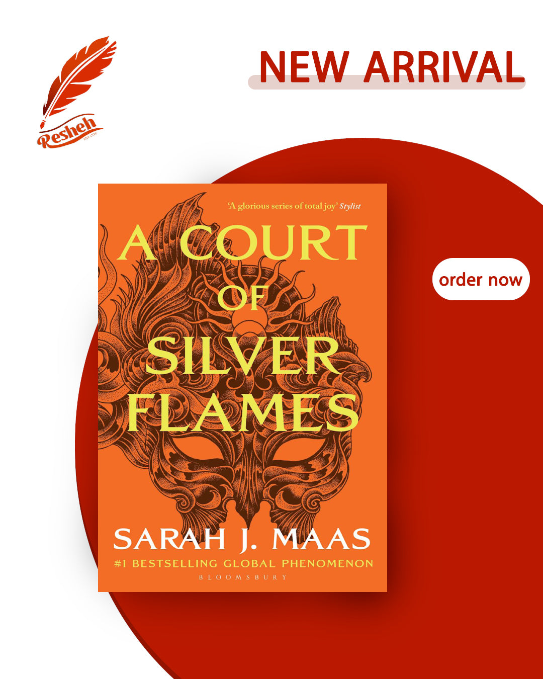 A Court of Thorns and Roses #5
A Court of Silver Flames (original)
Sarah J. Maas