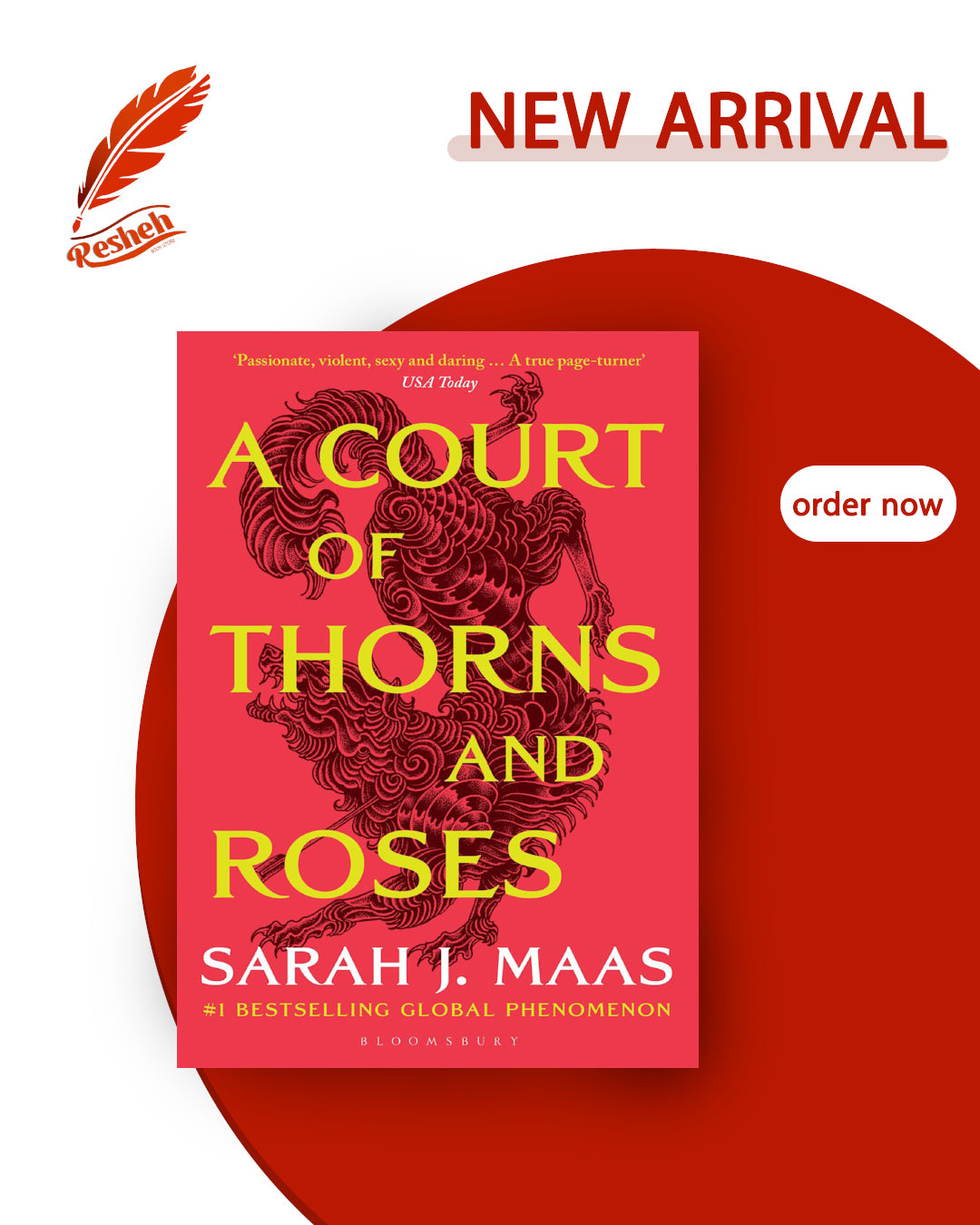 A Court of Thorns and Roses #1
A Court of Thorns and Roses (original)
Sarah J. Maas