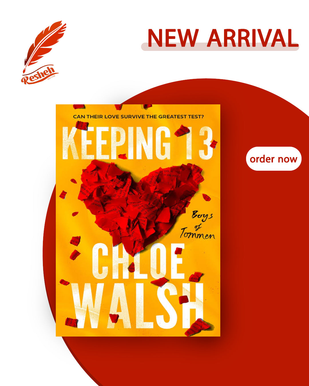 Boys of Tommen #2
Keeping 13 (original)
Chloe Walsh